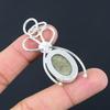 Friendship Day Deal Unakite Stone 925 Silver Heart Chakra Handcrafted Pendant