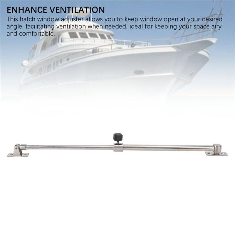 2025 Trend For Yacht Compatible Marine Hatch Lid Adjuster 248-432Mm Adjustable For Yacht Replacement Part
