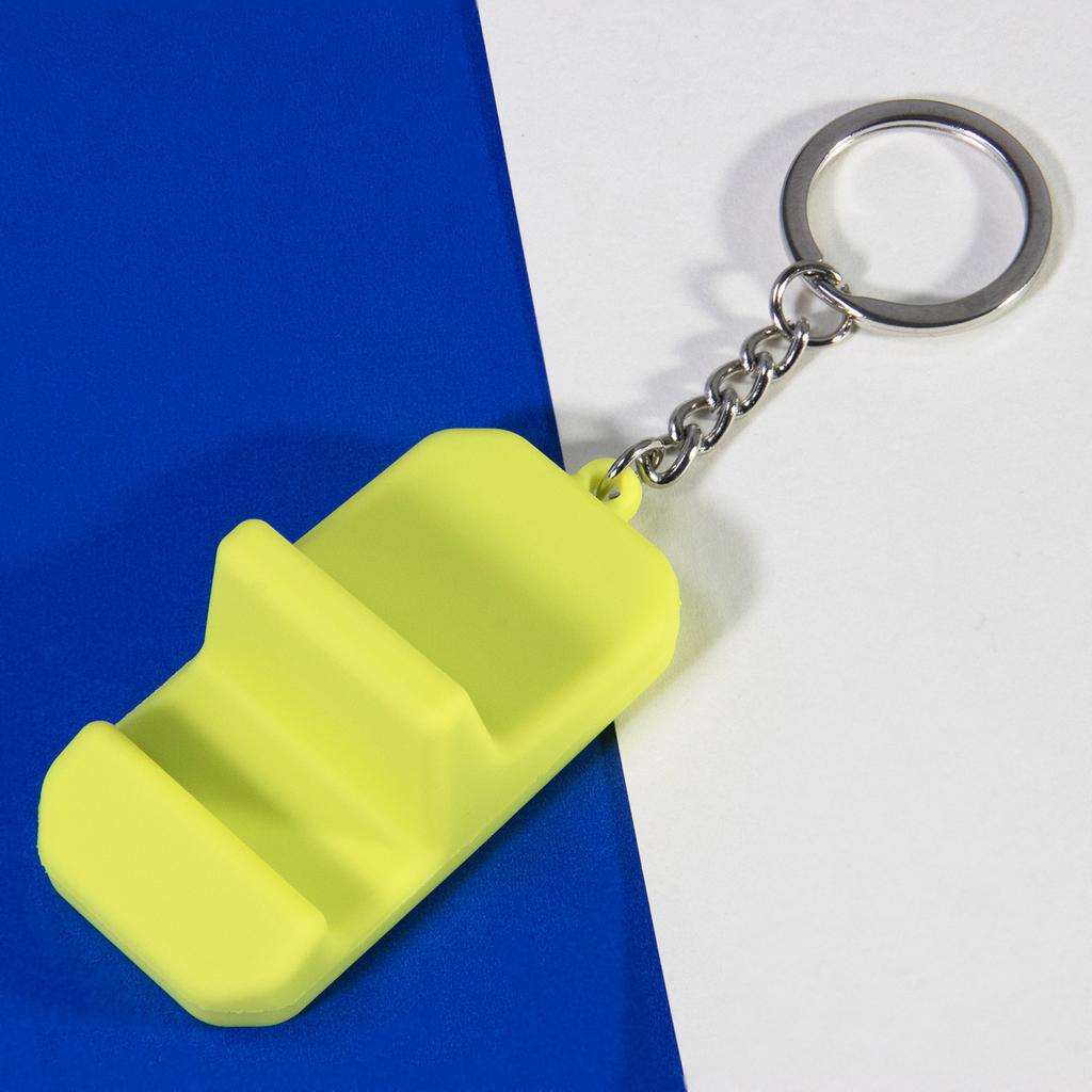 Phone Stands Mini Portable Lazy Phone Holder with Keychain Keyring Phone Stand Universal