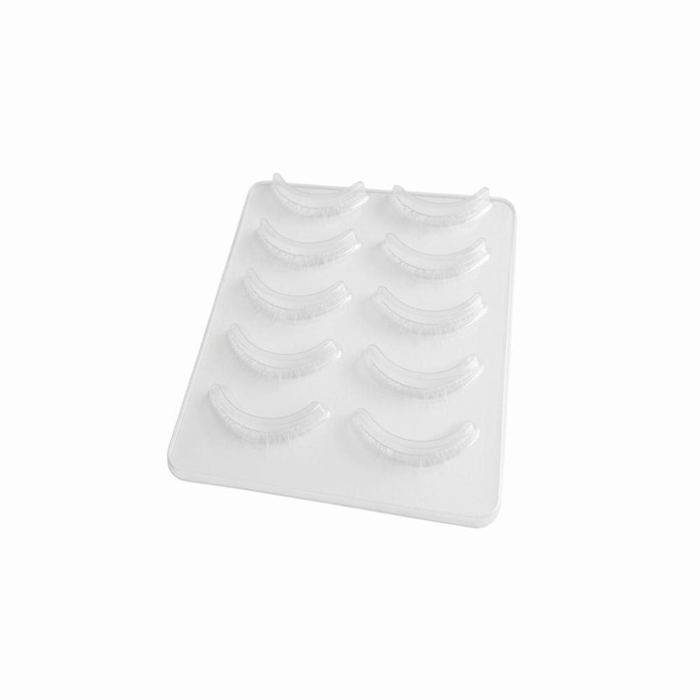 Eyelashes Extension White False Eyelashes Long Cross Eye Makeup Tools White Lashes  for Cosplay