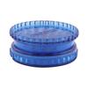 Plastic Three-Layer Grinder with Acrylic Flat Mouthpiece, Mixed Colors