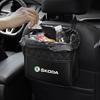 PIUE7 Hanging Car Seat Back Organizer Auto Back Seat Storage Bag for Skoda Octavia Rapid Fabia 1 2 VII S Kodiaq Kamiq Scala Superb VRS
