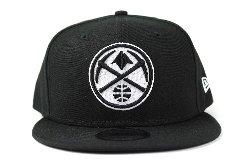Кепка Snapback 9FIFTY ЧЕРНО-БЕЛЫЙ Западная конференция НБА Денвер Наггетс [New Era] &