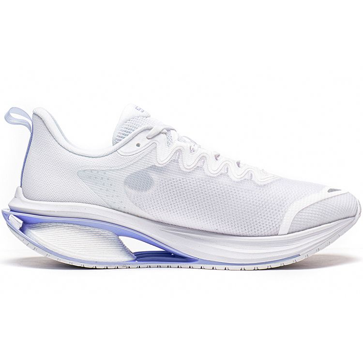 Li Ning Wu Shi 5S 3.0 V2 Versatile Shock Absorbing Non-Slip Wear-Resistant Low-Top Running Shoes Men Sneakers White Purple ARST023-2