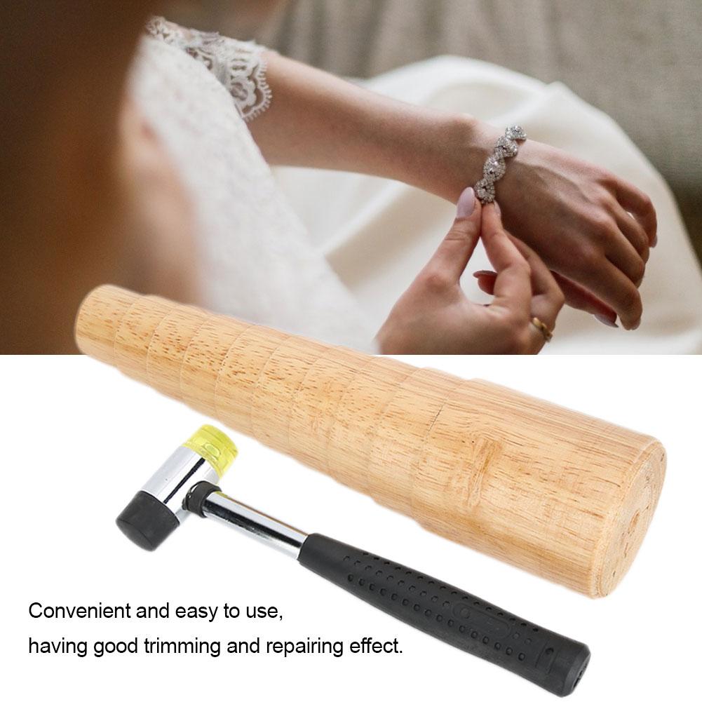 Bracelet Making Stick Bangle Mandrel Hammer Tool Set Jewelry Making Tool( )