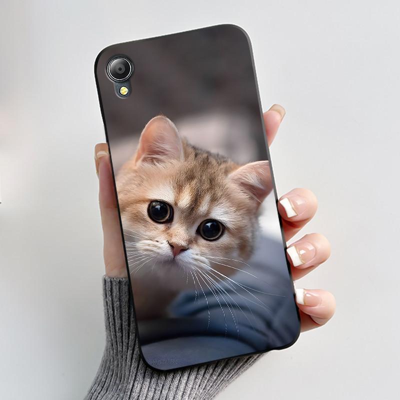 For Asus ZenFone Live (L1) ZA550KL Case Capa Cute Cartoon Printing Shell Coque Protective Cover Soft Silicone Black Phone Casing