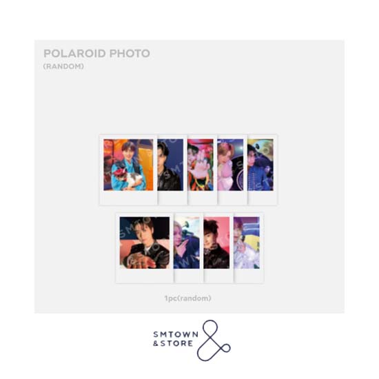 [SMTOWN & STORE] PHOTO + GLOW-IN-THE-DARK STICKER SET - Sticker
