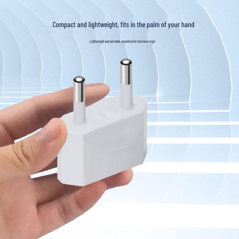 Европейский на американский адаптер вилки 4.0: Французский круглый к плоскому преобразователь питания