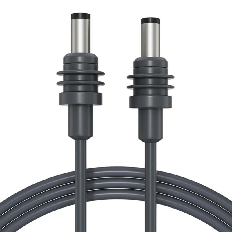 Мини-кабель DC5521 на 5,5x2,1 мм / Тип C с проводом 19AWG и несколькими вариантами длины для внутреннего и наружного использования