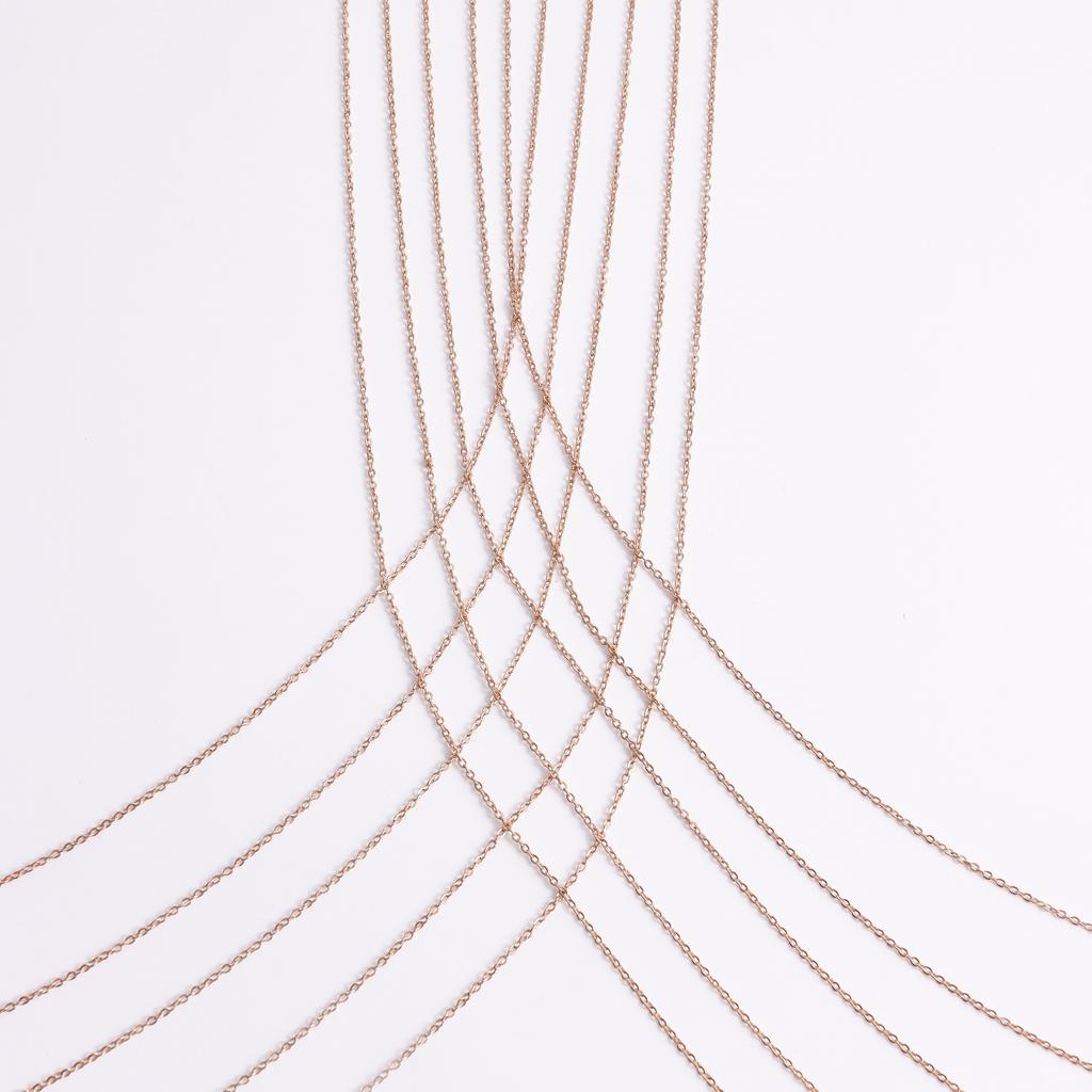 Personality Exaggerated Multi-layer Cross Metal Body Chain Body Chain Nightclub Chest Chain Women