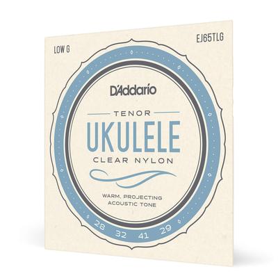 Струны для укулеле Custom Extruded Nylon Tenor Low G EJ65TLG D'Addario Pro-Arté []