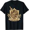 Sword Of Saint Michael The Archangel Catholic Warrior Unisex T-Shirt