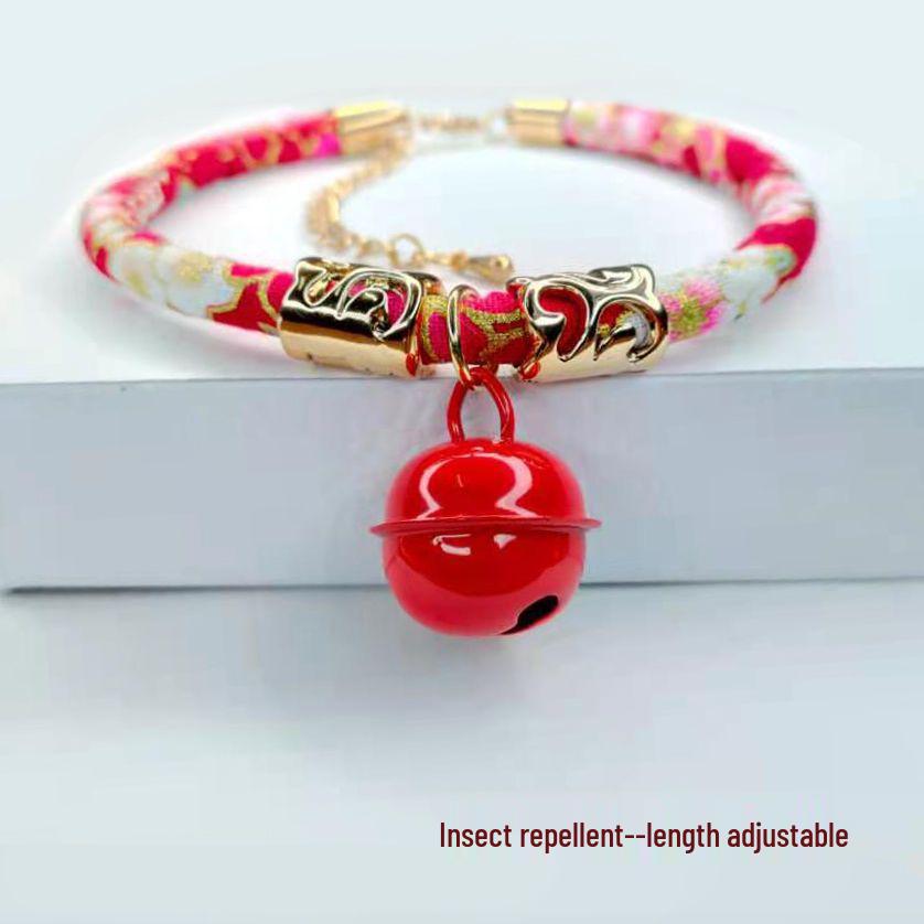 Ошейник от блох и клещей для кошек и собак с колокольчиком - Аксессуары для котят