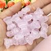 Home Party Supplies Jewelry Making Handmade Material 16.2*24.2mm Bow 20Pcs Acrylic Charms Colorful Exquisite Loose Beads With Hole DIY