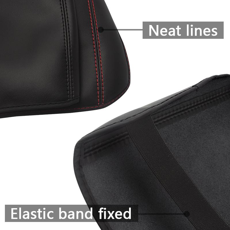 Автомобильные аксессуары для Volkswagen VW Tiguan MK2 2016 2017 2018 2019 2020 2021 2022 2023 PU подлокотник консоль чехол подушка ящик чехол