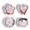 Gemeotric Love Bear Coaster форма силиконовые формы из смолы Diy кристаллический клей лоток для хранения формы для изготовления тарелки для хранения фруктов