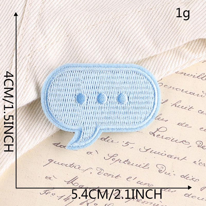 Duoku DIY вышитые нашивки-наклейки для аксессуаров одежды