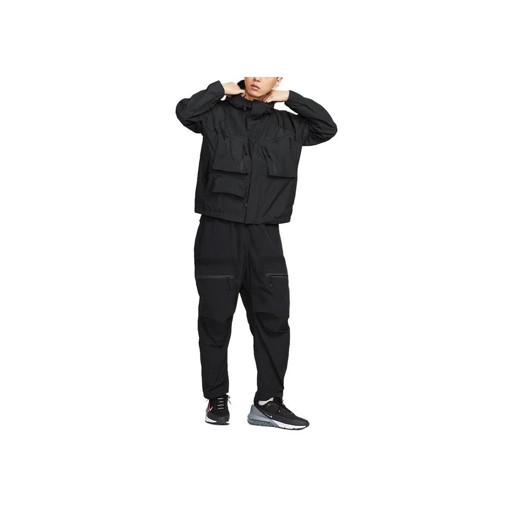 Nike Спортивная одежда Storm-FIT Tech Легкая Модная Куртка Мужская Куртка Черная HJ2945010