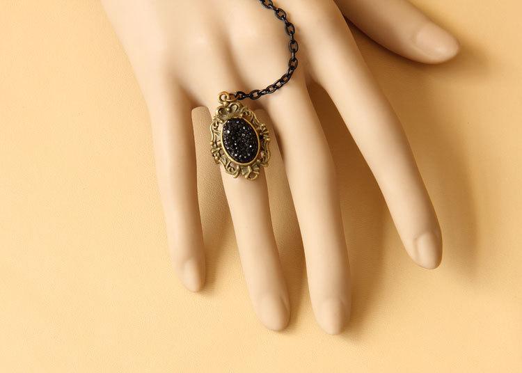 Brand Demon Law Retro Spider Web Bracelet Ring Set Jewelry European and American Creative Accessories WS-