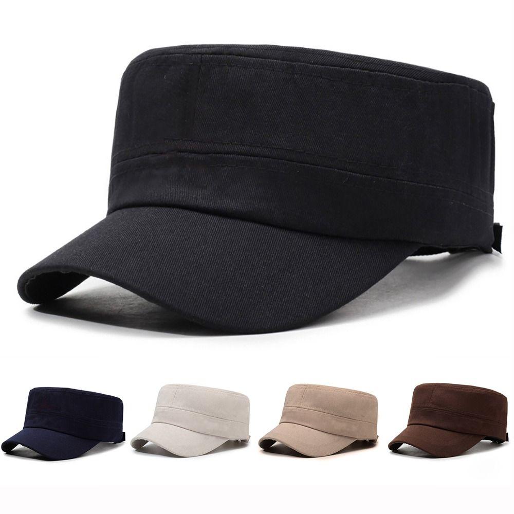 Solid Color Baseball Cap Simple Casual Hat Fashion Duck Tongue Hat