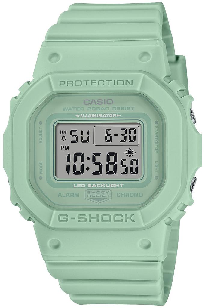 Часы Casio G-Shock (Официальный японский продукт) Модель среднего размера GMD-S5600BA-3JF Женские Зеленые
