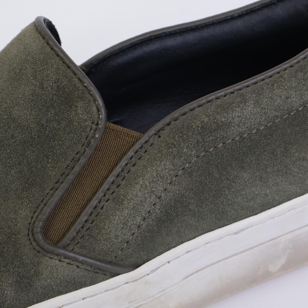 PELLICO SUNNY GIOIA Suede Slip-Ons/ Shoes 42 khakiUsed