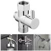 Diverter Valve 3-Way 4-points Shower Head T-Adapter Bath