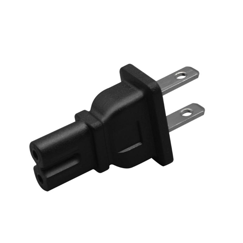 США 2-контактный шнур питания вилки питания, 2-контактный штекер на IEC320 C5/C7 гнездо переходники питания для ноутбука