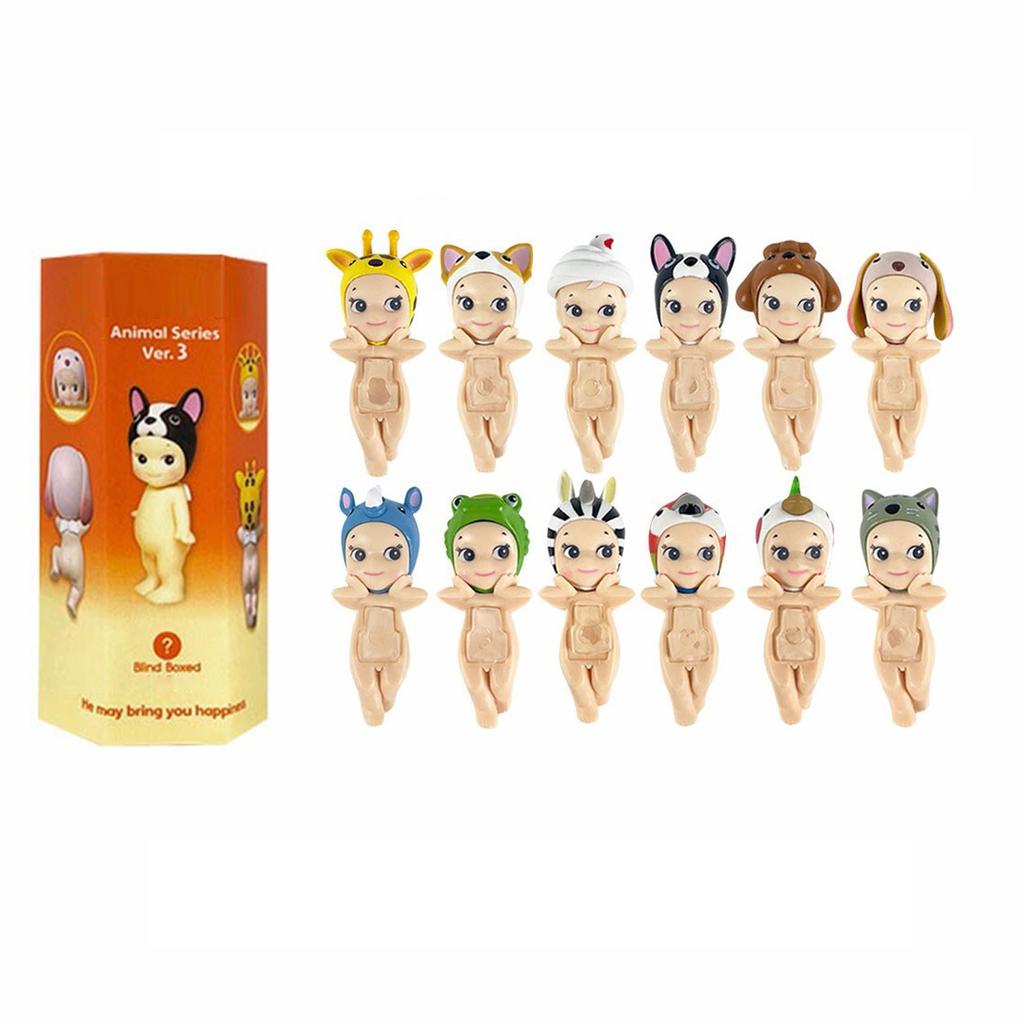 Откройте для себя мистическое царство крылатых чудес: Интригующие фигурки ангелов в сюрприз-слепых коробках Angel Hippers Dreaming Series Figure