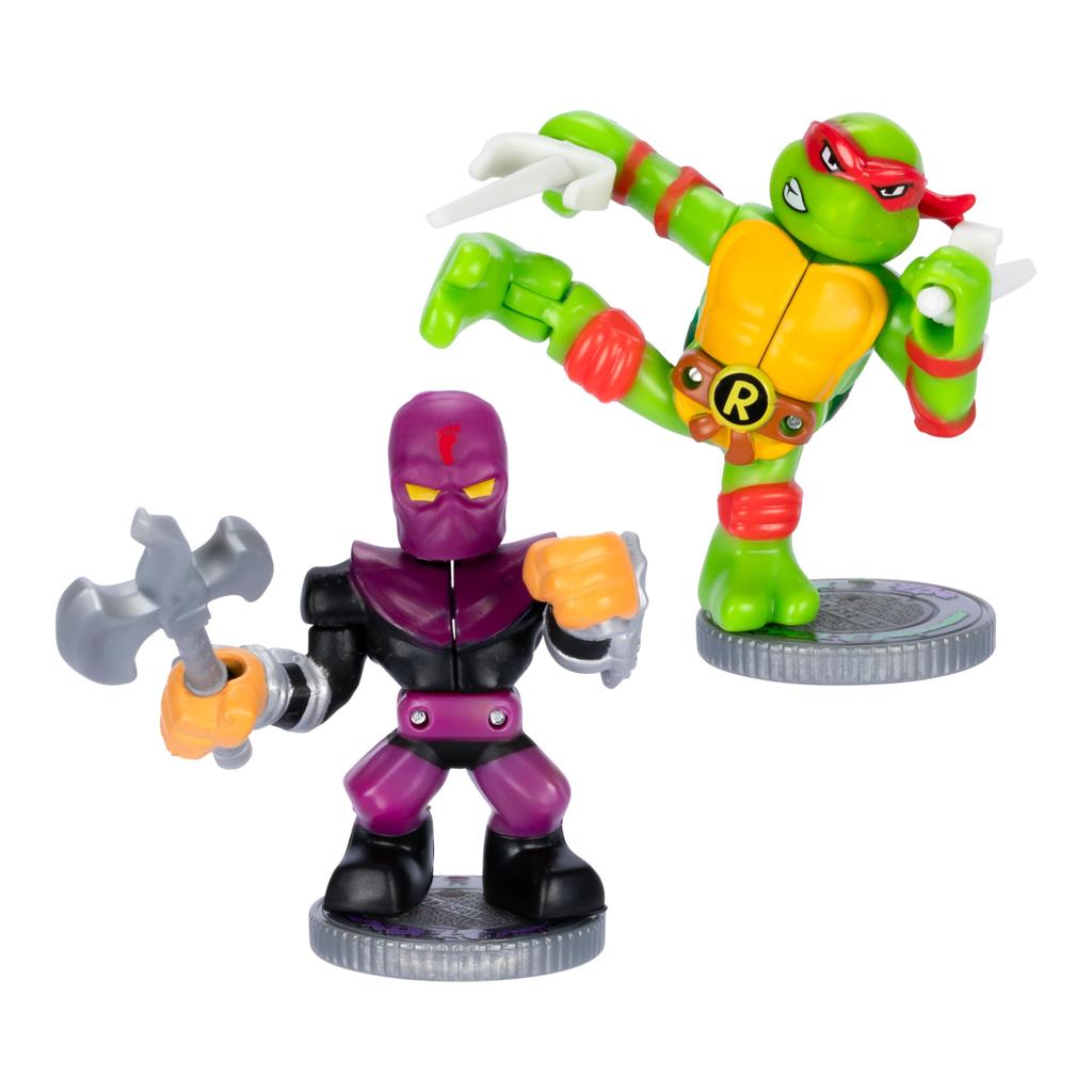 AKEDO TMNT S3 Versus Pk Raphael Vs Foot Soldier