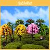 Cute Hand-painted Miniature Tree With Fine Workmanship For Diy Micro Landscape