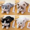 Simulated Cat Plush Doll With Sound Function Children Companion Toy For Kids And Teens Gift