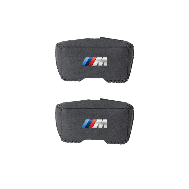 BBJL7 For BMW X1 X3 X4 X5 E39 M1 M2 M3 Sticker Safety Belt Buckle Cover for Anti-collision and Anti-scratch Protection Leather Cover