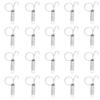 20PCS Cage Door Spring Hook Metal Finger Spring Latch Hook for Fixing Rabbit Pet Cage Door Farming