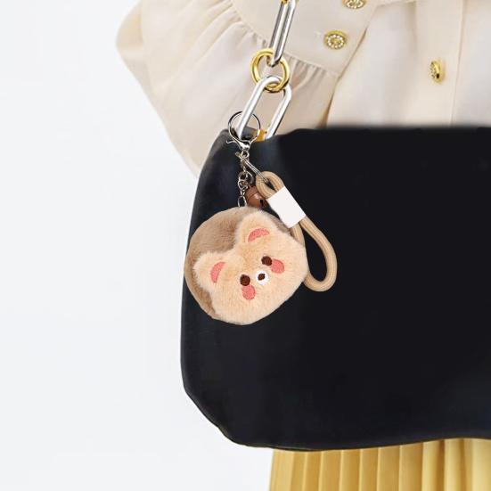 Плюшевое животное, зеркало для макияжа, портативное дорожное двустороннее зеркало для макияжа, высокая четкость