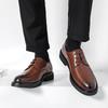 New Casual Men's Leather Shoes Comfortable Daily Minimalist Style Office Business Leisure Party Classic Hot Selling Shoes