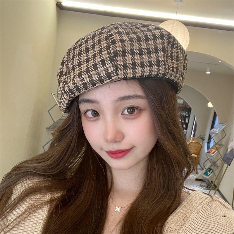 Женские шляпы Новое поступление Модный Универсальный Берет Женская шляпа художника Минималистичный Элегантный головной убор