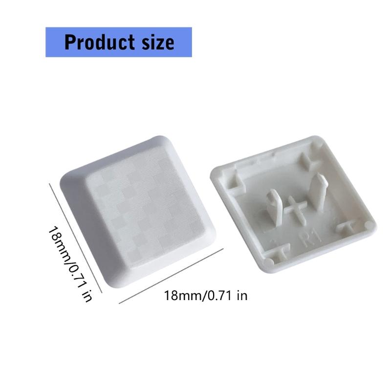 DIY Customs Keyboard Keys 5Pcs Keycap Carbon Fiber Texture Nonslip Cover for G915/G813/G815/G913 TKL