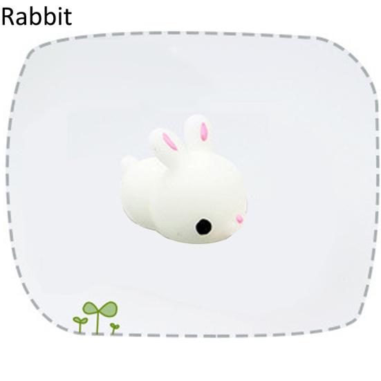 Мягкие силиконовые игрушки-антистресс в виде животных для детей и взрослых