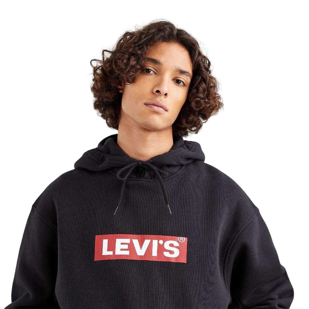 Levis Мужская толстовка с графическим принтом, свободного кроя