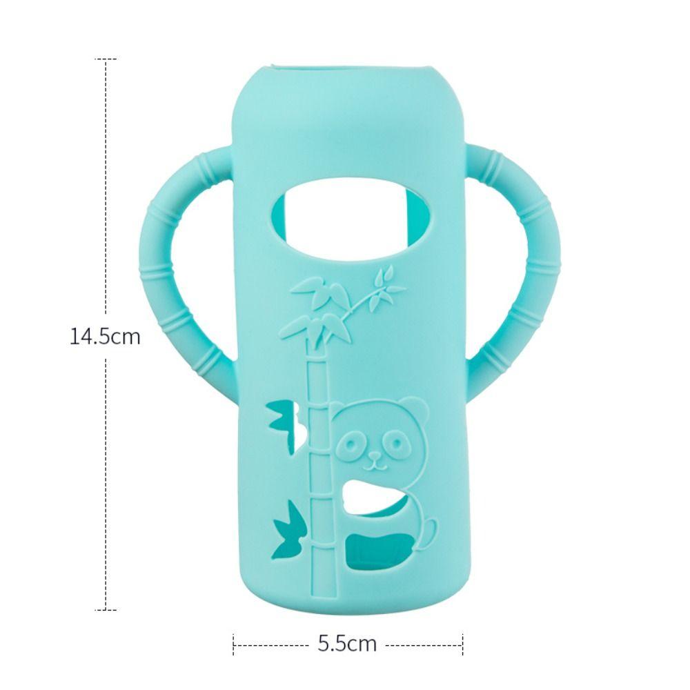 Легкий захват Силиконовый чехол-рукав Мягкие рукава для детских бутылочек для Dr. Детское питание Brown's