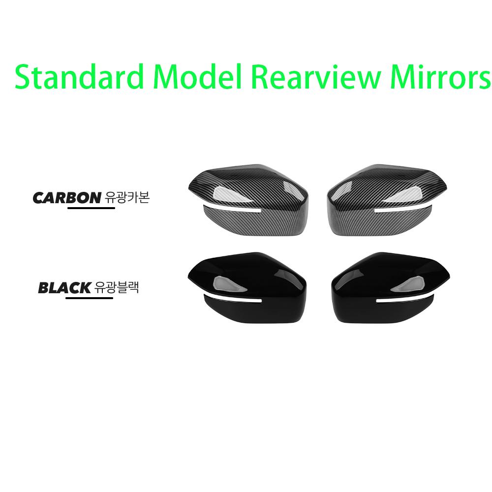 For KIA SELTOS SP3 2026 2027 LHD RHD ABS Rearview Mirror Cover Trim Anti‑Scratch Exterior Decor Protector Car Accessories