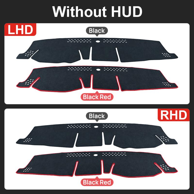 For Toyota YARiS Cross XP210 2024 Car Dashboard Avoid Light Cover Mat Anti-UV Non-Slip Carpets Accessories