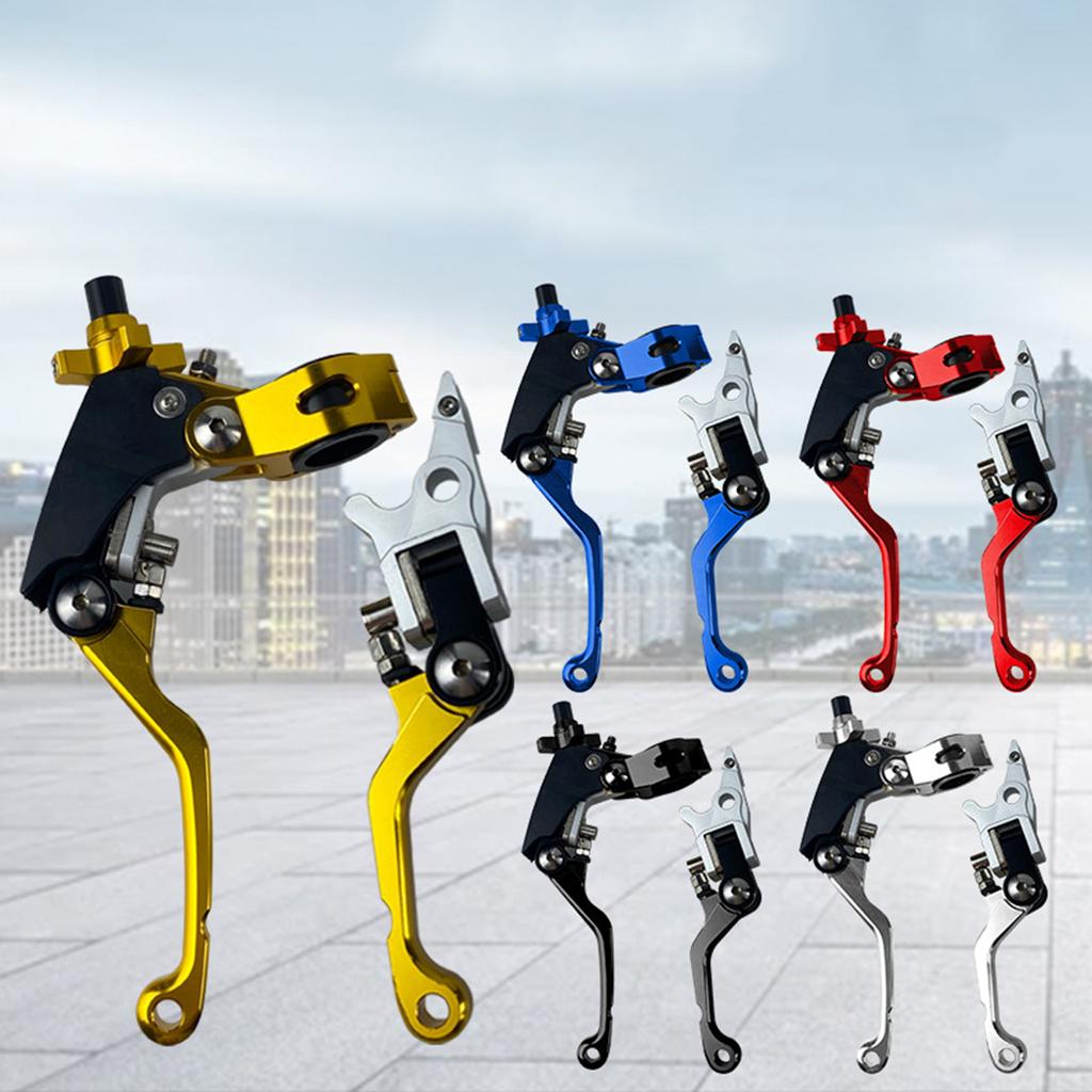 7/8" 22mm Universal Motorcycles Aluminum Clutch Brake Handle Lever Perch for Motorbike Scooter Modification