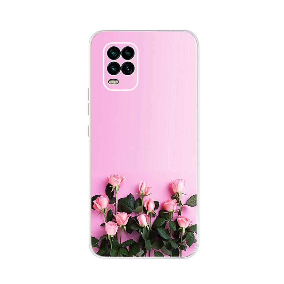 For Xiaomi Mi 10 Lite 5G Case Cute Cat Butterfly Soft Silicone Phone Cases For Xiaomi Mi 10 Lite 10Lite Back Cover Fundas Bumper