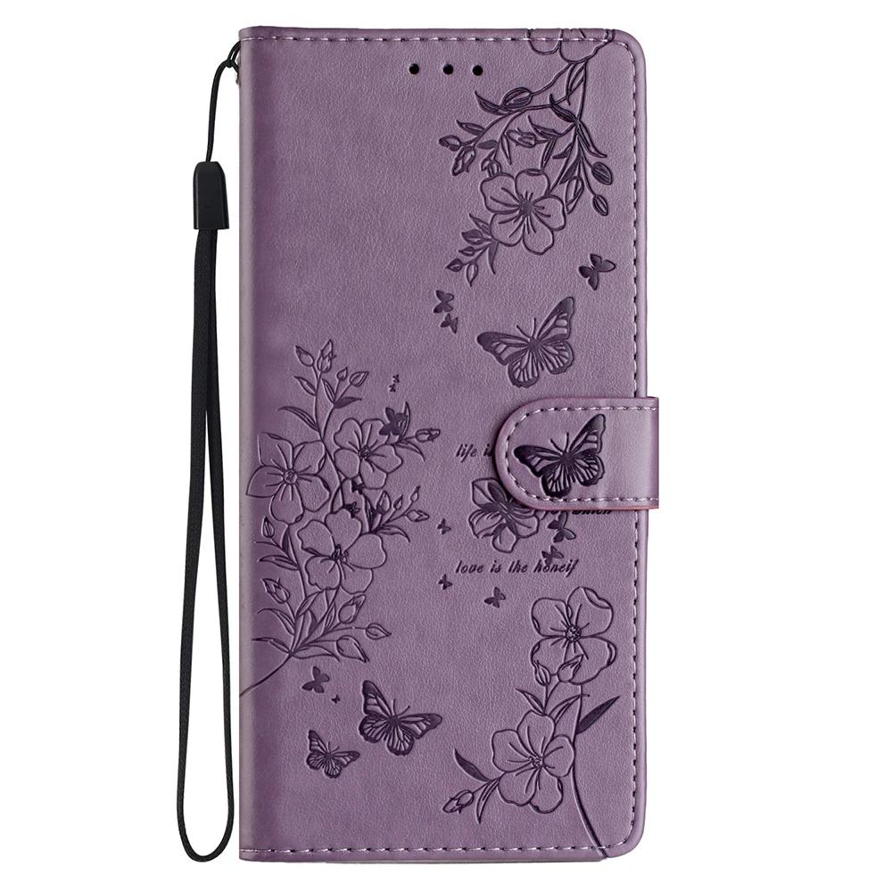 Кошелек-чехол для Xiaomi 15 14T 13T Poco C75 C65 Redmi 14C 13C 12C 11A A4 A3 Pro Redmi Note 14 13 Pro Plus 12 12S Подставка Откидная крышка