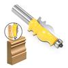 1 2  Shank Architectural Molding Router Bit Anti Kickback Mitered Trimming Milling Cutter Tool Carpenter Woodworking