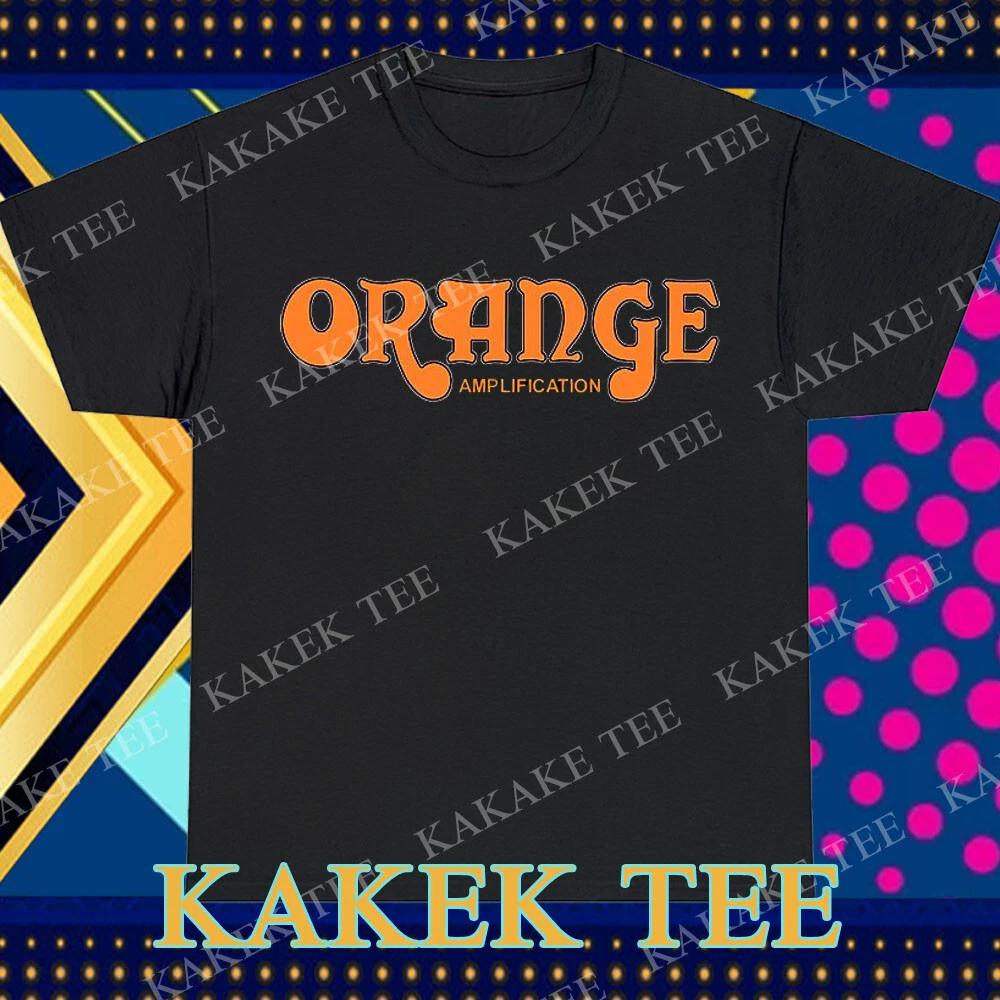New Orange Amplification Logo T-Shirt Funny Size S to 5XL