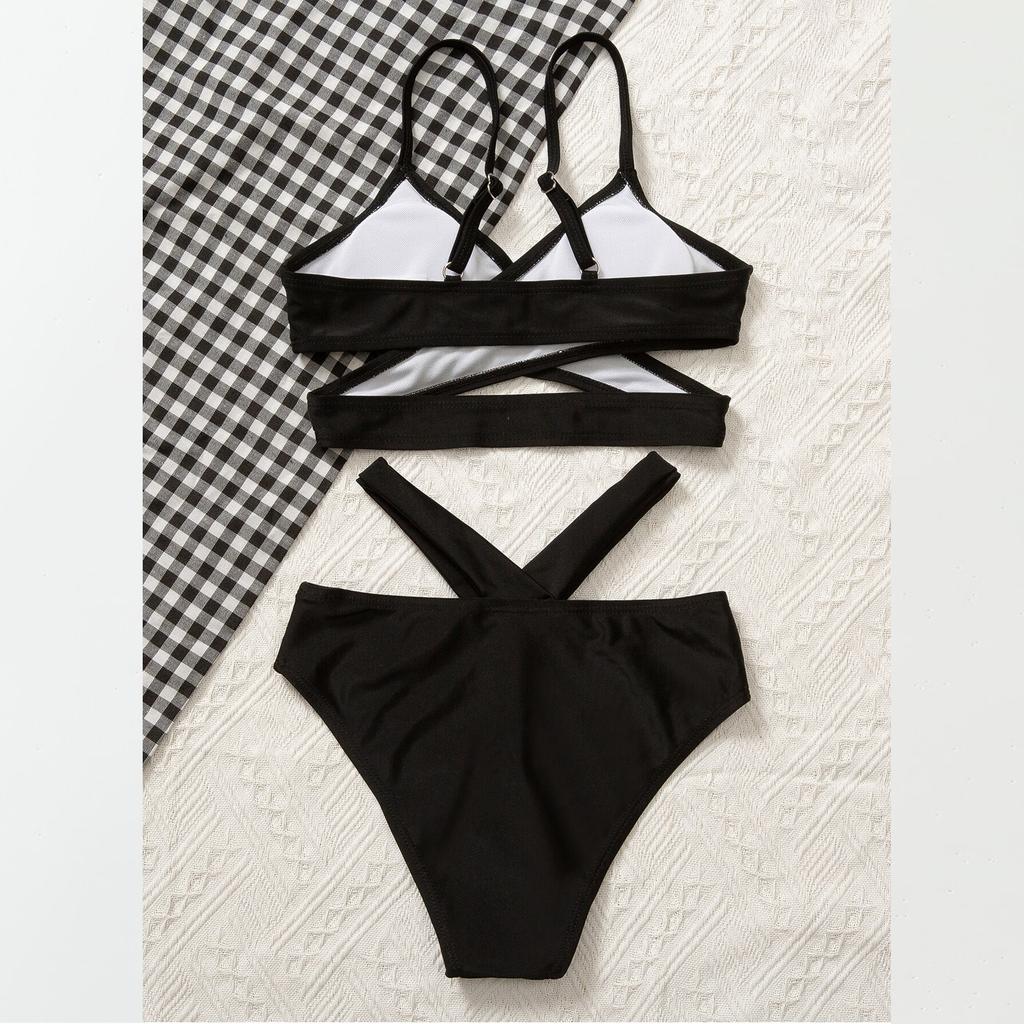 Комплект купальника бикини для девочек - Подростковый раздельный купальник для детей старшего возраста