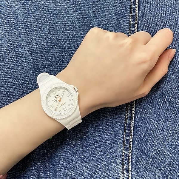 Часы Ice Watch водонепроницаемые с шоппером White Forever White Rubber 019138 Часы [Ice Watch] женские [Товар]